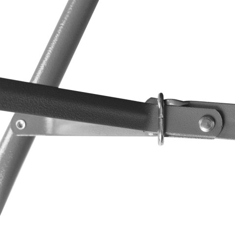 STÓŁ CATERINGOWY FETA SKŁADANY W WALIZKĘ 180 CM CZARNY