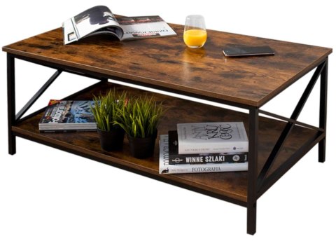 STOLIK KAWOWY ŁAWA LOFT DO SALONU HERNING