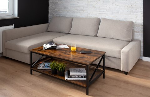 STOLIK KAWOWY ŁAWA LOFT DO SALONU HERNING