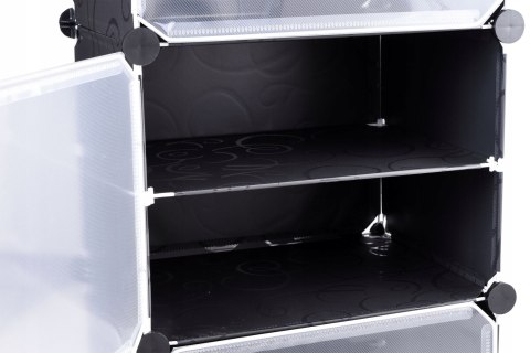 SZAFKA MODUŁOWA NA BUTY PETRA CZARNA