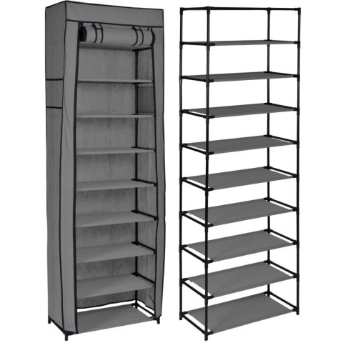 SZAFKA TEKSTYLNA NA BUTY LEA ANTRACYT