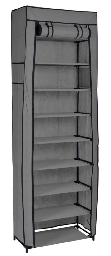 SZAFKA TEKSTYLNA NA BUTY LEA ANTRACYT