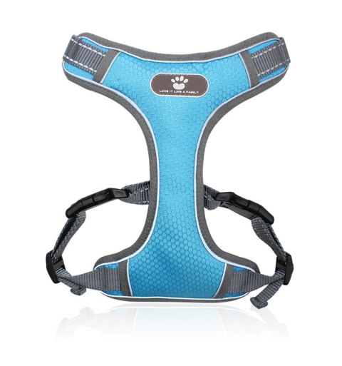 SZELKI TRENINGOWE SPACEROWE DLA PSA ASTRO BŁĘKITNE ROZMIAR XL