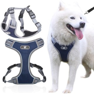 SZELKI TRENINGOWE SPACEROWE DLA PSA ASTRO GRANATOWE ROZMIAR L