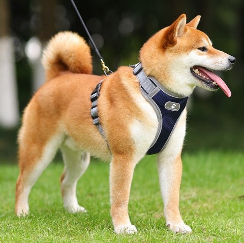 SZELKI TRENINGOWE SPACEROWE DLA PSA ASTRO GRANATOWE ROZMIAR XL