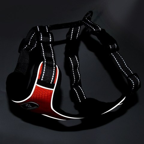 SZELKI TRENINGOWE SPACEROWE DLA PSA ASTRO POMARANCZOWE ROZMIAR M