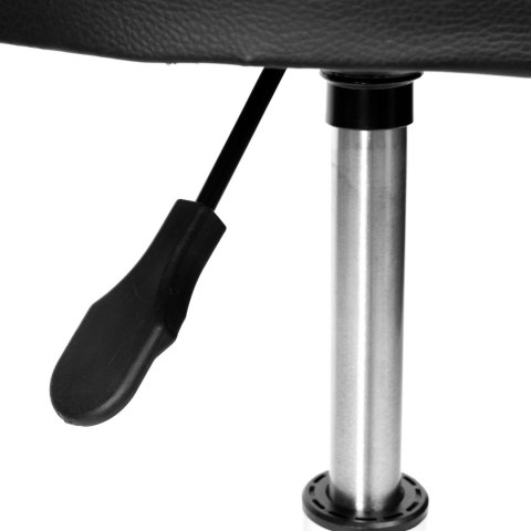 TABORET FRYZJERSKI KOSMETYCZNY GAMMA CZARNY