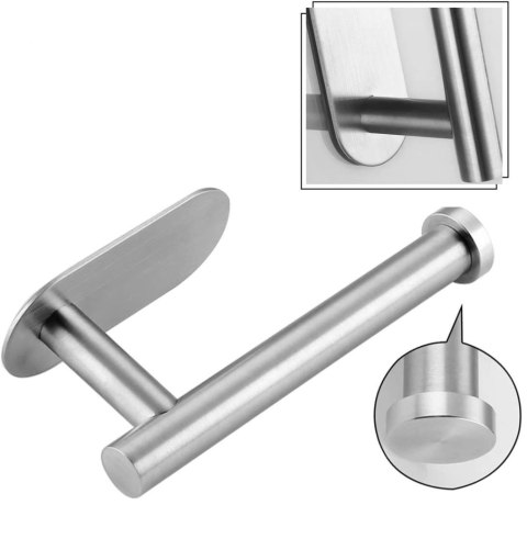 UCHWYT NA PAPIER TOALETOWY SREBRNY DERES