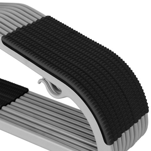 WIESZAK FLEXI KOMPLET 20 SZTUK SZAROCZARNY