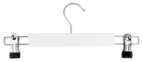 WIESZAK DREWNIANY NA SPÓDNICE 1 SZTUKA BIAŁY