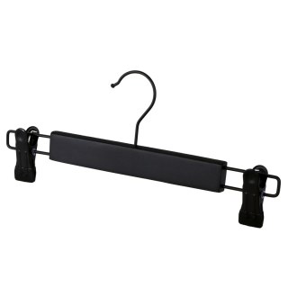 WIESZAK DREWNIANY NA SPÓDNICE 1 SZTUKA CZARNY