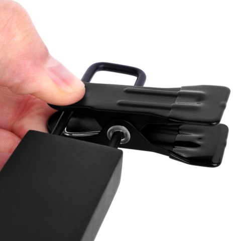 WIESZAK DREWNIANY NA SPÓDNICE 1 SZTUKA CZARNY