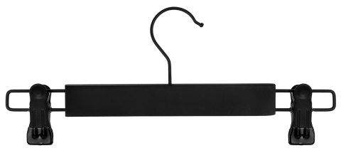 WIESZAK DREWNIANY NA SPÓDNICE 1 SZTUKA CZARNY