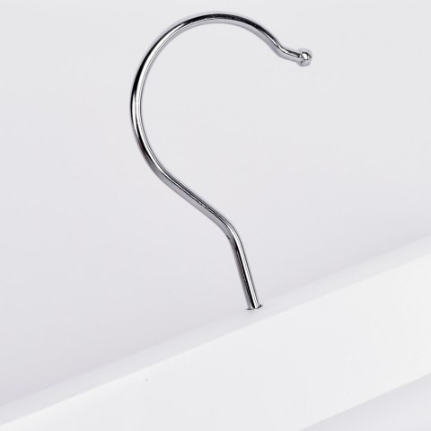 WIESZAK DREWNIANY NA SPÓDNICE 2 SZTUKI BIAŁY