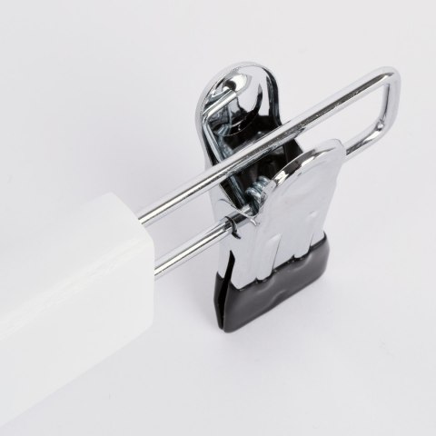 WIESZAK DREWNIANY NA SPÓDNICE 2 SZTUKI BIAŁY