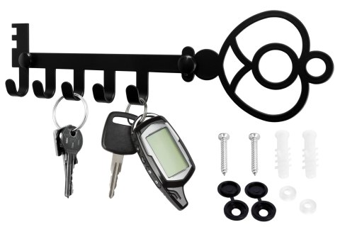 WIESZAK NA KLUCZE KLAVIS CZARNY