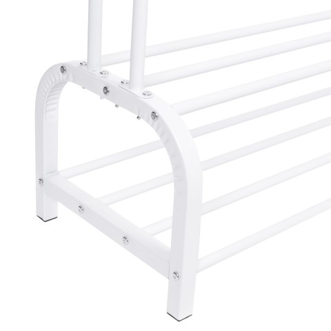 WIESZAK STOJĄCY PODWÓJNY LARY BIAŁY