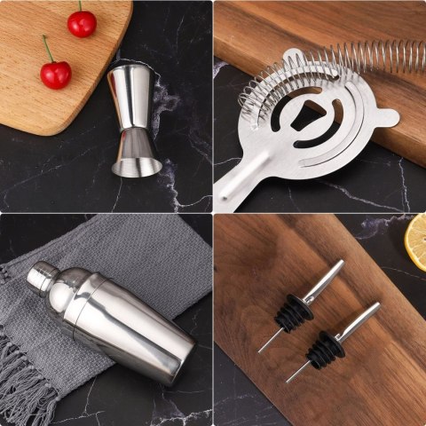 ZESTAW BARMAŃSKI LOGAN 11 ELEMENTÓW SKRZYNKA