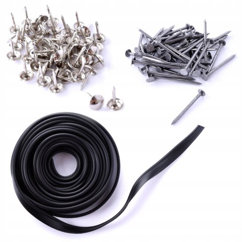 ZESTAW MONTAŻOWY DO TAPICERKI DRZWIOWEJ KEDRA CZARNA