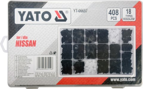KOMPLET SPINEK SAMOCHODOWYCH NISSAN 408SZT