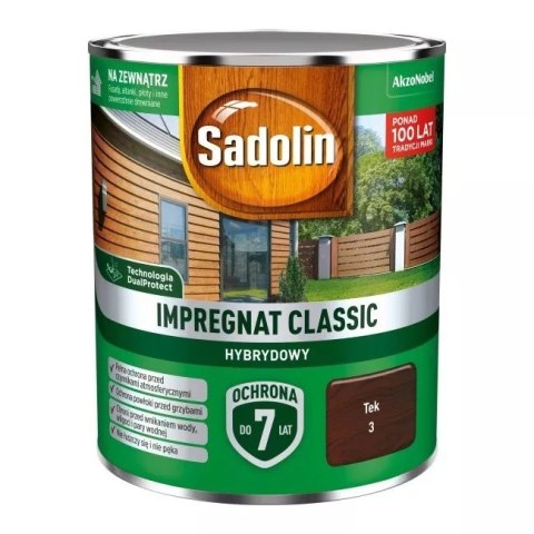 SADOLIN IMPREGNAT CLASSIC HYBRYDOWY 7 LAT TEK 2.5L SADOLIN IMPREGNAT CLASSIC HYBRYDOWY 7 LAT TEK 2.5L