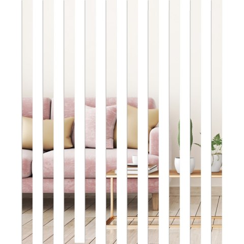 DEKORACYJNE LUSTRO AKRYLOWE OBLONG 50 CM