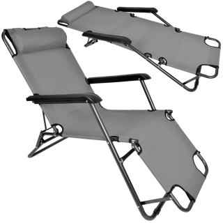 FOTEL LEŻAK LEON GRAFIT