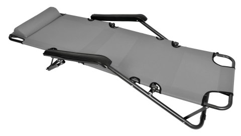 FOTEL LEŻAK LEON GRAFIT