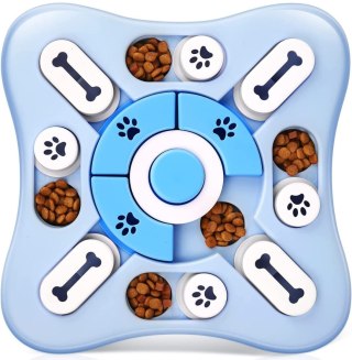 GRA PUZZLE ZABAWKA DLA PSA KOTA PONGO NIEBIESKI