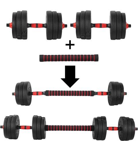 HANTLE SZTANGA 2W1 DO ĆWICZEŃ MAXIMUS 2X 10KG