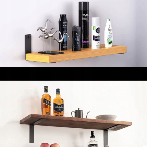 KOMPLET ZESTAW DWÓCH WSPORNIKÓW POD PÓŁKĘ MISO