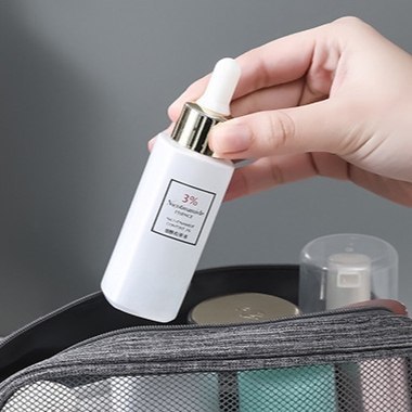 KOSMETYCZKA PODRÓŻNA ARDA MĘSKA SZARA