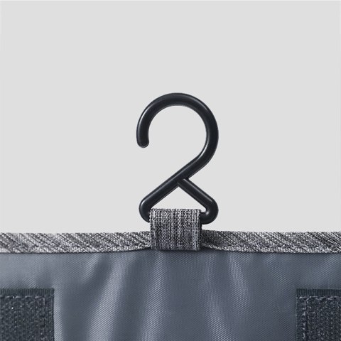 KOSMETYCZKA PODRÓŻNA ARDA MĘSKA SZARA