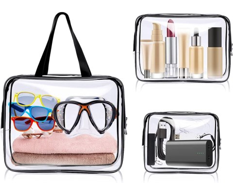 KOSMETYCZKI PODRÓŻNE PENNE ZESTAW 3 SZTUK