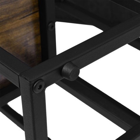 KWIETNIK STOJĄCY CZARNY HAZEL RUSTIC POSTARZANY DĄB