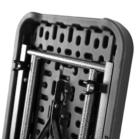 ŁAWKA CATERINGOWA OGRODOWA WOODLAND CZARNY MAT