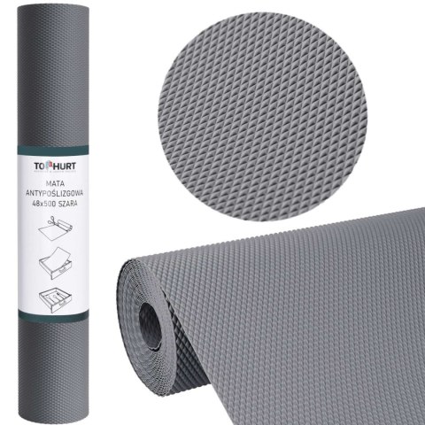 MATA ANTYPOŚLIZGOWA DO SZUFLAD BALVE 48 X 500 CM SZARA