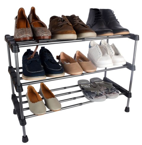 REGULOWANY STOJAK STOJAK NA BUTY ARISA 3 POZIOMY