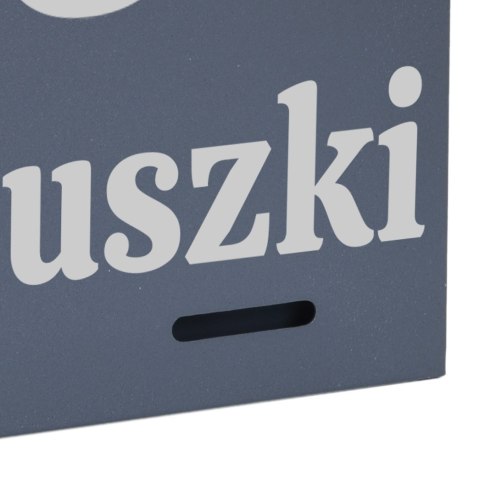 SKRZYNKA POCZTOWA NA LISTY ODVIN ANTRACYT Z NAPISAMI
