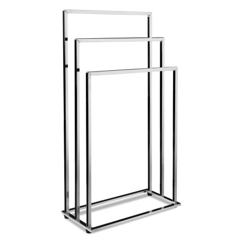 STOJAK WIESZAK NA RĘCZNIKI 3 RAMIONA TIRE CHROMOWANY