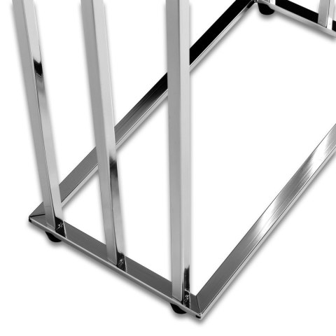 STOJAK WIESZAK NA RĘCZNIKI 3 RAMIONA TIRE CHROMOWANY