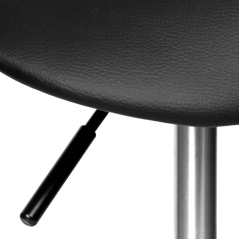 TABORET FRYZJERSKI KOSMETYCZNY STRATUM CZARNY