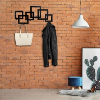 WIESZAK ŚCIENNY KARDUS CZARNY