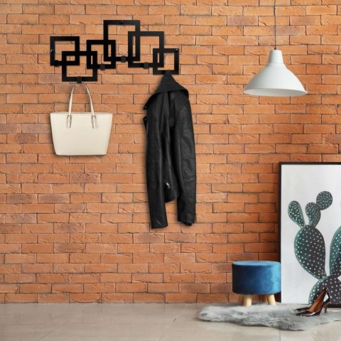 WIESZAK ŚCIENNY KARDUS CZARNY