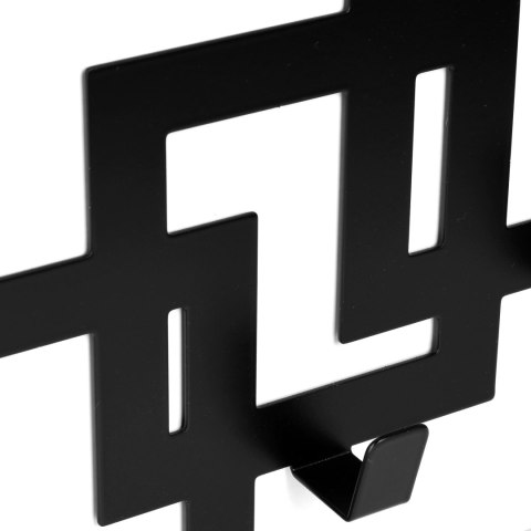 WIESZAK ŚCIENNY KARDUS CZARNY