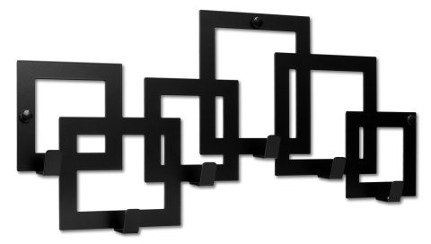 WIESZAK ŚCIENNY KARDUS CZARNY