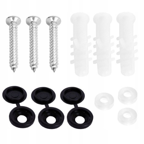 WIESZAK ŚCIENNY NA PŁASZCZE SYTTEN CZARNY MAT