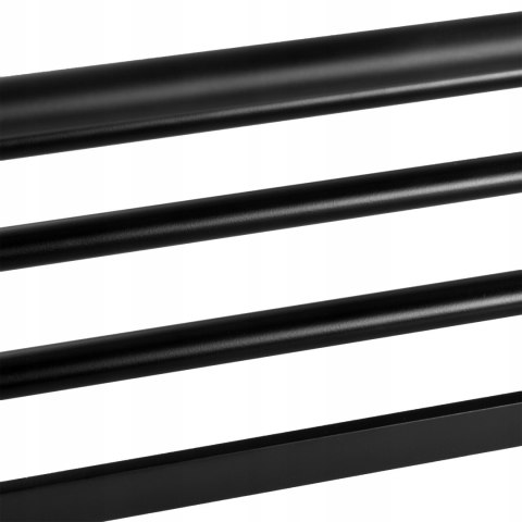 WIESZAK ŚCIENNY NA RĘCZNIKI POLIS LOFT CZARNY