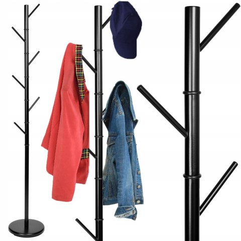 WIESZAK STOJĄCY NIKO CZARNY