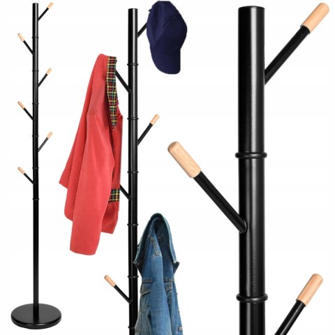 WIESZAK STOJĄCY SIMO CZARNY